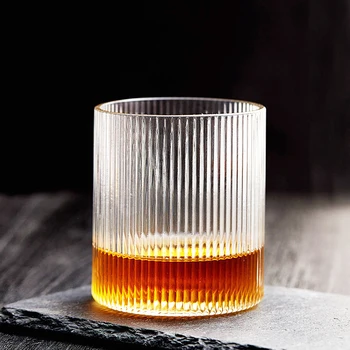 Model de Sticlă de Băut Cana de Mare valoare Whisky Halbă de Bere de uz Casnic din Sticlă Transparentă Singur Strat Cupa