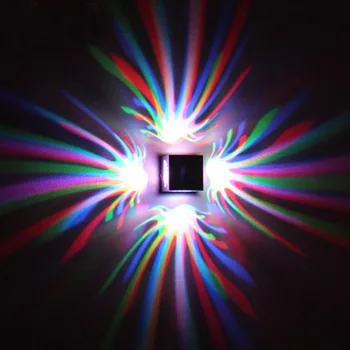 Modern RGB Perete Led Lampă, 3W Estompat LED LUMINA de PERETE, la Distanță de Control de Suprafață Instala Lampă de Plafon,pentru Culoar, Coridor Pridvor 7