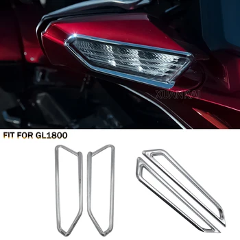 Motociclete Accesorii Decor Surround Oglinda Cromate se Potrivesc Pentru Honda Goldwing 1800 GL1800 gl 1800 1800 2018 2019 2020