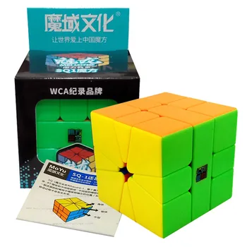 MoYu MFJS Meilong SQ1 3X3 Viteză Magic Cube Stickerless Meilong SQ-1 Profesionale Frământa Jucării Meilong Pătrat 1 Cubo Magico 9