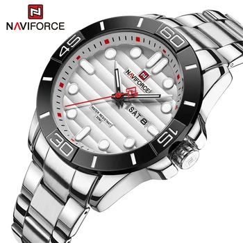 NAVIFORCE Relogio Masculino Bărbați Ceasuri de mana de Lux de Brand Bărbați Impermeabil Ceasuri Business Casual Moda Ceas de mână pentru Bărbați 11