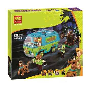 Noi 10432 & 10429 10430 10428 Scooby Mystery Machine Bus Orașului Bloc Caramida Jucării Comune De Craciun Pentru Copii Cadouri De Jucărie 1