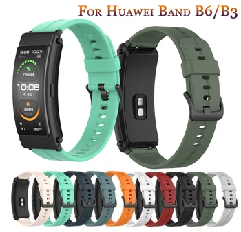Noi 16mm Curea Silicon pentru HUAWEI TalkBand B6 B3 Vorbesc Trupa B6 Watchband Ceas Inteligent Brățară Sport Înlocuire Bratara correa