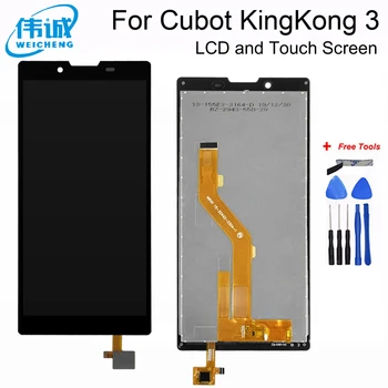 Nou, Original, de 5.5 inch Pentru Cubot King Kong 3 Display LCD + Touch Screen Digitizer Assemly Pentru Cubot Kingkong 3 Piese+Instrumente