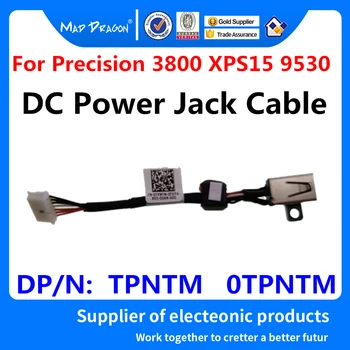 nou original Laptop DC IN Cable DC-DC Power Jack Cablu Pentru Dell Precision 3800 M3800 XPS15 9530 VAUB0 DC30100800 TPNTM 0TPNTM 7