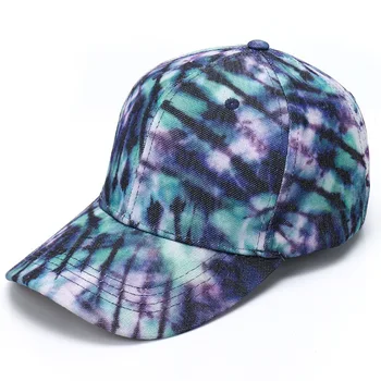 Nou Tie-dye Bărbați și Femei Pălării de Moda Camionagiu Șepci de Baseball pentru Femei Imprimate în aer liber Strada de Vară, Pălării de Soare 5