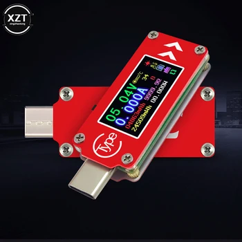 Noul Type-C Red LCD USB Voltmetru Ampermetru de Curent Contor de Multimetru Baterii PD Incarcator Power Bank USB Tester Accesorii