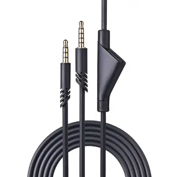 OFC Înlocuire Cablu prelungitor pentru Logitech Astro A10 A40 TR A40TR Căști Cu Inline Control Volum Microfon Functie Mute 5