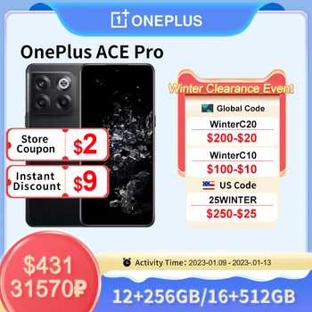 OnePlus Ace Pro 5G Global Rom Smartphone 150W Supervooc Taxa 4800mAh telefon Mobil 6.7 AMOLED 50MP Cameră Triplă 1