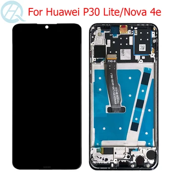Original P30 Lite LCD Pentru Huawei P30 Lite Display Cu Rama 6.15