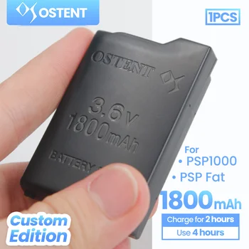 OSTENT Mare Capacitate de Calitate Real 1800mAh 3.6 V Litiu-Ion Reîncărcabilă Acumulator Inlocuitor pentru Sony PSP 1000 PSP-110 12