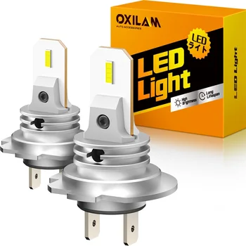 OXILAM 2 buc H7 Faruri LED 6500K H8 H9 H11, H16 CONDUS Foglight DRL Pentru Mercedes, Toyota, BMW, Ford, VW, Hyundai, Audi, Honda, Kia, Mazda 16
