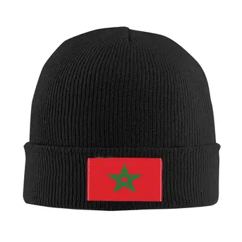 Pavilion Maroc Capota Pălării Rece Tricotat Pălărie Pentru Bărbați, Femei Iarna Cald Chelioși Căciuli Capace