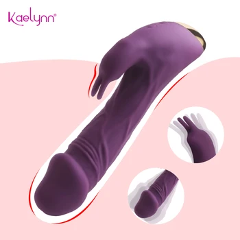 Penis artificial Vibratoare Femei Masturbare Sex Jucării Pentru Adulți Iepure Vibratoare Clitoris Vagin Vibrator Instrumente de Sex pentru Femei Intim Bunuri 2