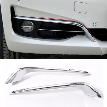 Pentru BMW Seria 3 GT Gran Turismo F34 2013-2019 ABS Cromat Lămpi de Ceață Față Benzi Pleoapa Trim Set de 2 buc Accesorii Auto 11