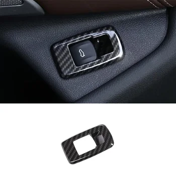 Pentru BMW Seria 5 G30 6GT G32 17-19 Fibra de Carbon de Culoare din Spate Portbagajul Deschis Buton de Comutare Cadru Capac capitonat 10