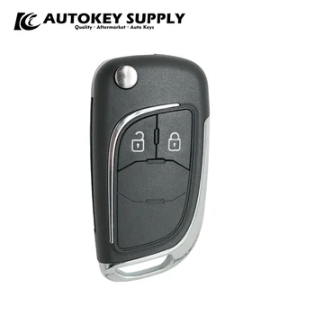 Pentru Chevrolet Modificat De 2 Buton de la Distanță Flip-Cheie Cu Lama (de Calitate Superioară) Autokeysupply AKGMF129 14