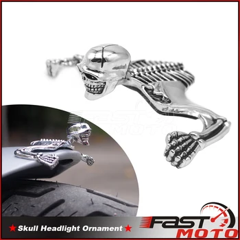 Pentru Harley Custom Motocicleta Spart Highway Hawk Craniu Ornamentale 7
