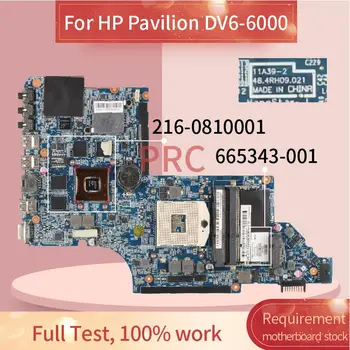 Pentru HP Pavilion DV6 DV6-6000 HM65 HD6770M Notebook Placa de baza 11A67-2 216-0810001 DDR3 Laptop Placa de baza 665343-001 665343-001 7