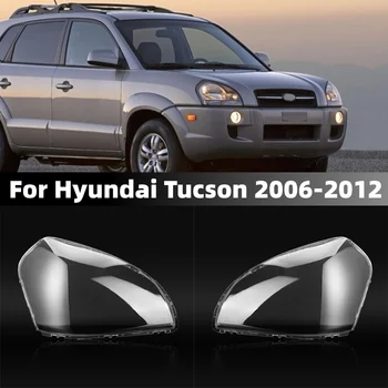 Pentru Hyundai Tucson 2006 2007 2008 2009 2010 2011 2012 Farurile Capac Transparent Abajururi Obiectiv Headights Lampa Shell Măști 11