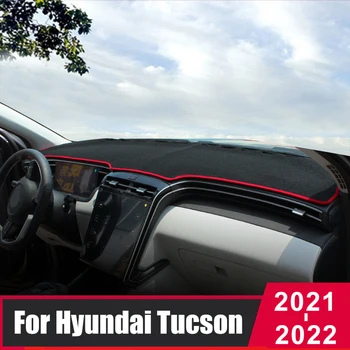 Pentru Hyundai Tucson Hibrid NX4 2021 2022 tabloul de Bord Masina Capac Mat Umbra Soare Pad Pernă de Covoare Anti-UV Caz Protector Accesorii 9