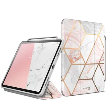 Pentru iPad Pro 12.9 Caz (2022/2021/2020/2018) i-Blason Cosmo Full-Corp Trifold Stand Caz de Protecție Smart Cover cu Auto de Somn 13