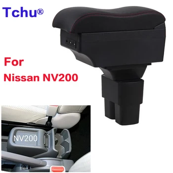 Pentru Nissan NV200 cotiera cutie Pentru Nissan NV200 auto cotiera cutie Depozitare modificarea Internă de încărcare USB Scrumiera Accesorii Auto 8
