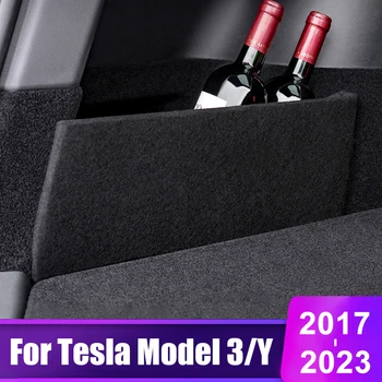 Pentru Tesla Model 3 Y 2017- 2020 2021 2022 2023 Portbagaj De Boot Șicane Partiție Părți Coada Cutie De Depozitare Organiza Șicane Accesorii Auto 2