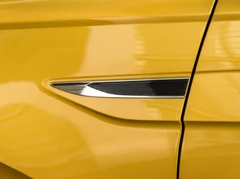 Pentru VW POLO 2019 2020 Auto Original Partea Aripa Aripa Usa Emblema, Insigna Autocolant Trim Styling 2 buc/set