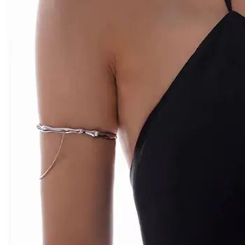 Perla Ciucure Curba Deschide Brațul, Geometrice Brațul Femei Brățară, Egiptean de Moda, Cool Stil High-end 16