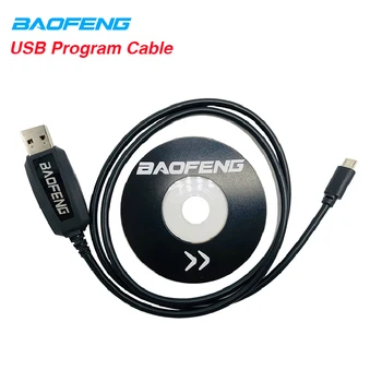 Portabil USB Cablu de Programare Pentru Baofeng BF-T1 Walkie Talkie Mini Original Radio Walkie-Talkie BF T1 Cablu USB pentru Programare 9