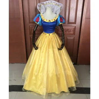 Printesa Zăpadă Cosplay Costum Adult Femei De Moda Diamant Rochie Fantezie Carnaval De Halloween Rochie De Minge 10