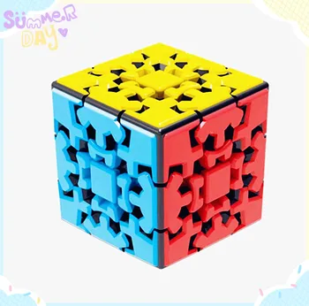 Puzzle Cub Magic Neregulate Viteze Mecanică Cub de Învățare Timpurie Puzzle de Învățământ Montessori Playset pentru Învățământ Preșcolar 4