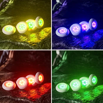RGB Impermeabil Lampa LED Lumina Subacvatice 3/5/6/10/20W Lumini la fața Locului pentru Acvariu rezervor de Pește de Apă Iaz Grădină, Piscină 8