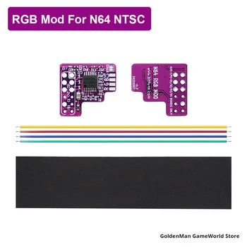 RGB MOD THS7374 Amp Mod Kit Compatibil Nintendo64 N64 NTSC Console de jocuri 11