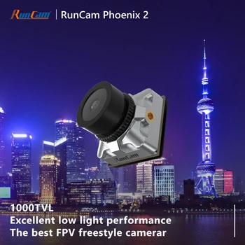 RunCam Phoenix 2 Freestyle Camera FPV pentru Drona Elicopter 1000TVL Joshua COMS PAL / NTSC Comutabil pentru Quadcopter Phoenix2 Nano 11