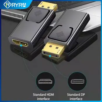RYRA DP La HDMI compatibil 1080P DisplayPort Adapter De Monitor de Calculator Convertor HD, Displayport Placat cu Plug Pentru Pc Joc TV 14