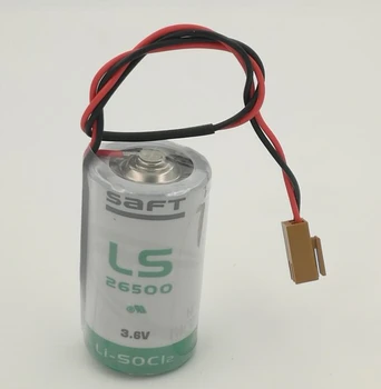 SAFT LS26500 26500 C 3.6 V 8000MAH Baterie cu Litiu Non-reîncărcabile (LS26500) PLC Industriale Baterii de Celule cu plug 11