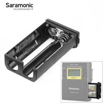 Saramonic SR-UMBC1 Solid ABS Baterie Caz Compartimentul de Înlocuire pentru UWMIC9 UWMIC10 UWMIC15 SR-WM4C Lavaliera Wireless Microfone 14
