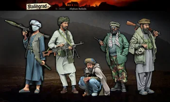 Scara 1/35 turnat Rasina Alb Modelul Afgan Forțele Armate Trebuie Să Manual Culoare Modelul de Transport Gratuit 5