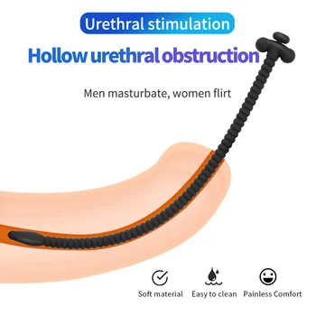 Silicon Gol Uretral Stimulator Cateter Dilatator Penis Prostata, Uretra Plug Cal Stick De Inserție Gaysex Jucarii Pentru Adulti Barbati 10
