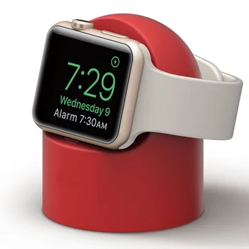 Silicon Încărcător Suport de Montare pentru Apple Watch Band Seria 4 3 2 1 38 40 42 44 de Gestionare a cablurilor Suport pentru Iwatch 5 4 3 2 16