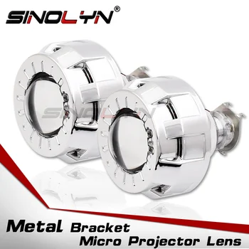 Sinolyn 1.8 Inch Bi Xenon Lentile Pentru Faruri H4 H7 Lupă Obiectiv H1 Proiector Lumini Auto Accesorii Auto Motociclete 13