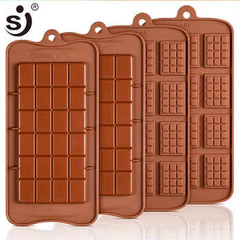 SJ 3D Ciocolata Mucegai Silicon Tort Mucegai Tort Decorare DIY Ciocolata Instrumente de Copt Non-Stick de Jeleu și Bomboane Mucegai 9