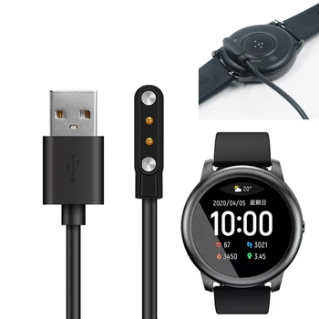 Smartwatch Dock Încărcător Adaptor Magnetic USB Cablu de Încărcare de Bază Cablul de Sârmă pentru Xiaomi YouPin Haylou Solare LS05 Sport Ceas Inteligent 16