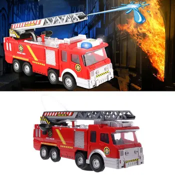 Spray De Apa Jucărie Camion Pompier Camion Foc Masina De Muzică Ușoară Jucarii Educative Băiat Jucărie Pentru Copii Cadouri 15