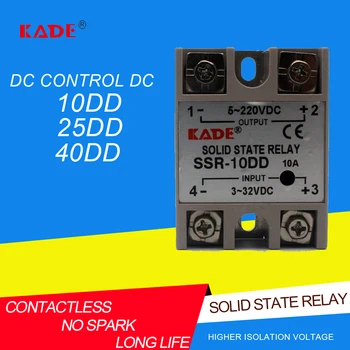 SSR -10DD/25DD/ 40DD de control DC DC RSS alb shell Singură fază Solid state relay 8