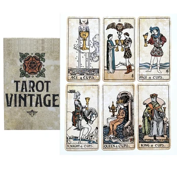 tarot Epocă așteptați cărți de tarot cu PDF ghid tabla de joc divinație 2