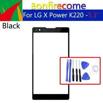Touchscreen Pentru LG X Putere K220DS K220 LS755 US610 K450 touch Screen Digitizer LCD Frontal exterior Panou Tactil de Sticlă de Înlocuire 7