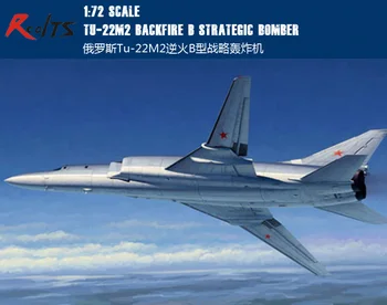 Trompetistul Model de Kit - Tu-22M2 Backfire B Avion - 1:72 Scară - 01655 - Noi